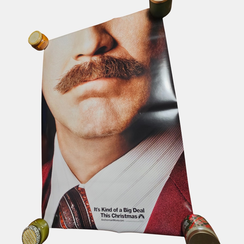Anchorman 2: The Legend Continues 2013 Promo Movie Poster 27x40 Will Ferrell D/S